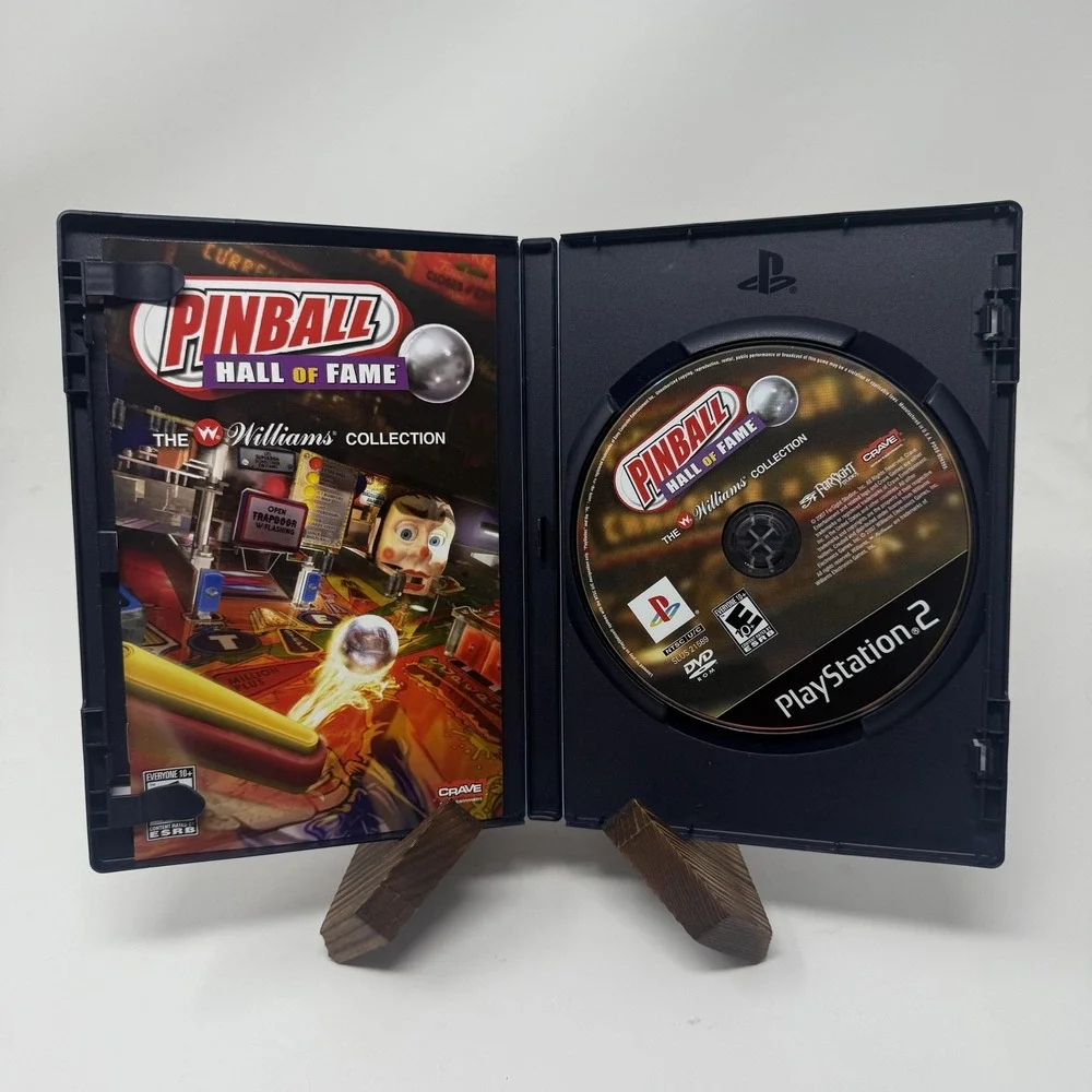 Pinball Hall Of Fame Williams Collection PlayStation 2 PS2 CIB E10+ Crave NTSC